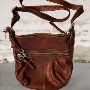 ** Fossil Genuine Leather Messenger Bag